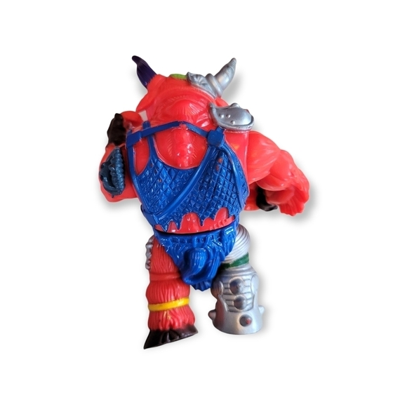 Vintage Playmates Mirage Studios TMNT Groundchuck Red Bull Action Figure 1991 - Picture 2 of 2